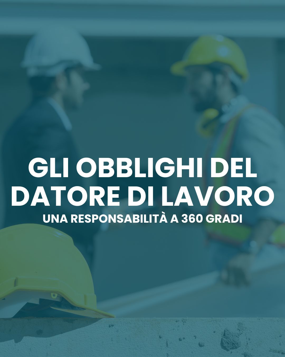 Gli obblighi del datore di lavoro