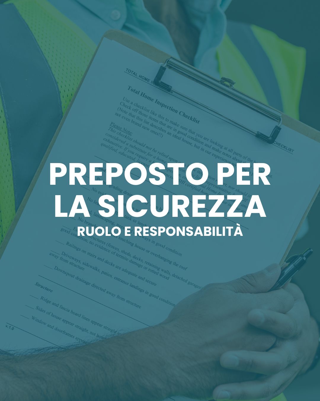 Preposto sicurezza